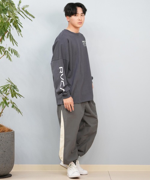 tシャツ 「ムラサキスポーツ限定」RVCA/ルーカ ロンTee/長袖Tシャツ バックプリント ユニセックス BF041-159 メンズ レディース | RVCA | 20