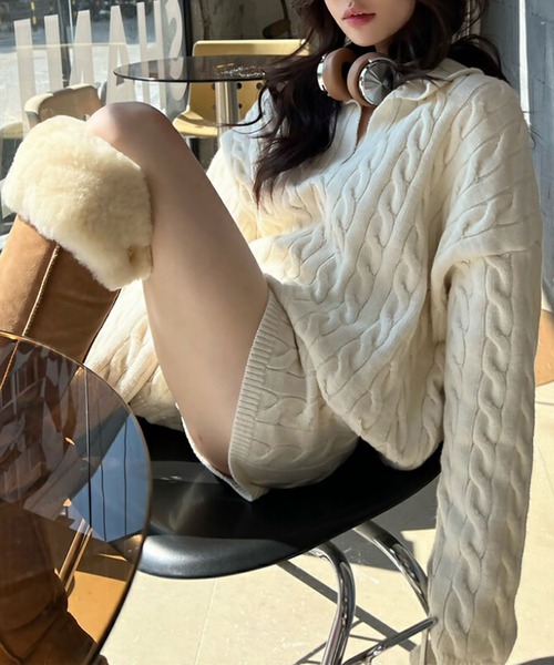 ルミニョヨン　ニットセット　ブラック ラインストーンキャミ＆ボレロセット/MAJESTIC LEGON(マジェスティック