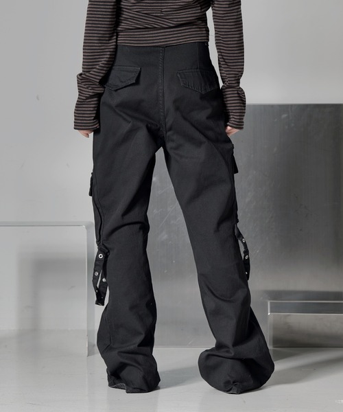 FOLLOWIN（フォロウィン） カーゴパンツ y2kビンテージユニークベルト