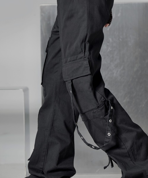 FOLLOWIN（フォロウィン） カーゴパンツ y2kビンテージユニークベルト