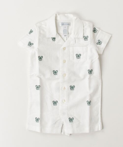 【POLO RALPH LAUREN】エンブロイダリー コットンピケ マキシOP セール】 (ボーイズ 8才～20才)ドッグエンブロイダリー コットン