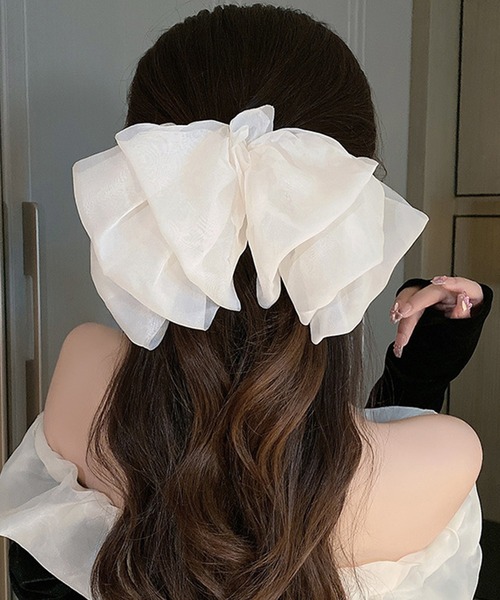 Lace Ladies（レースレディース） ヘアクリップ シフォン ビッグ