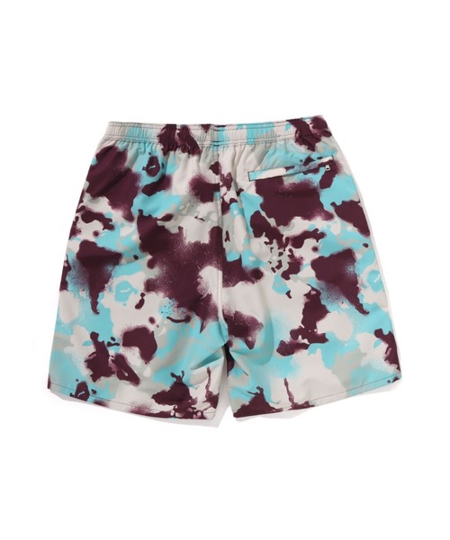 パンツ A BATHING APE BEACH SHORTS A BATHING APE パンツ COLOR CAMO HEAD ONE POINT BEACH SHORTS