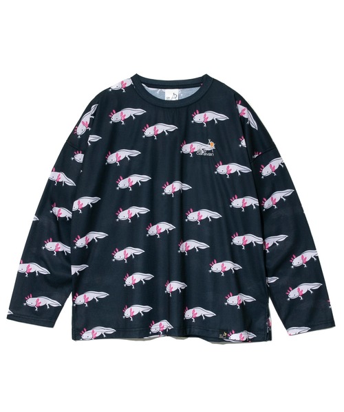 tシャツ ガラガラロングスリーブTEE W レディース