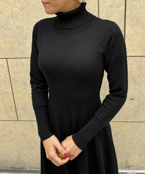 JENNE」 ニットワンピース LARGE ブルー レディース : ZOZOTOWN Yahoo