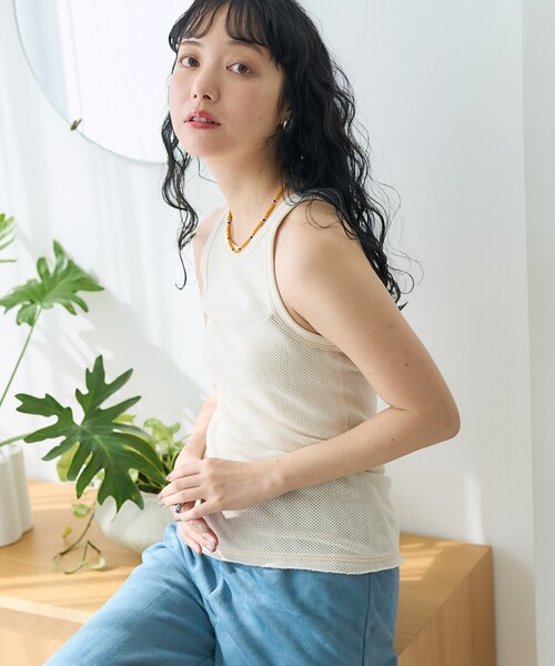 希少Hysterics メッシュタンクトップ ★サイズフリー★ノースリーブY2K FREAK'S STORE（フリークスストア） タンクトップ ノースリーブ