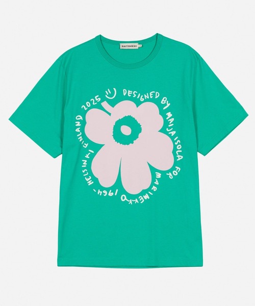 tシャツ 「kioski」 Vihne Piirto Unikko / t-shirt レディース メンズ marimekko tシャツ 「kioski」 Vihne Piirto Unikko / t-shirt