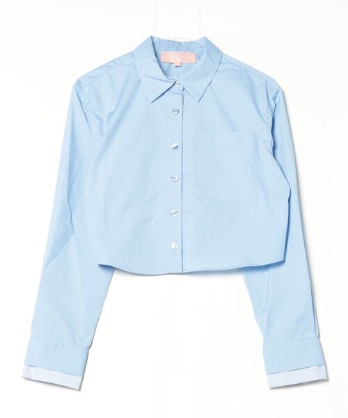 ブラウス シャツ BAPY LAYERED SHIRT レディース