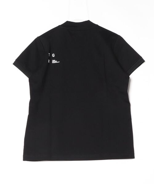 ブラウス シャツ ティゴラ TIGORA T.超長綿コットン半袖モックシャツ 日本製生地 レディース TIGORA ブラウス シャツ ティゴラ T.超長綿コットン半袖モック