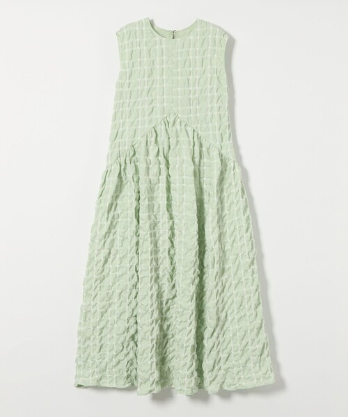 <EMMEL REFINES>EM シュリンク チェック ワンピース UNITED ARROWS green label relaxing｜<EMMEL REFINES>EM