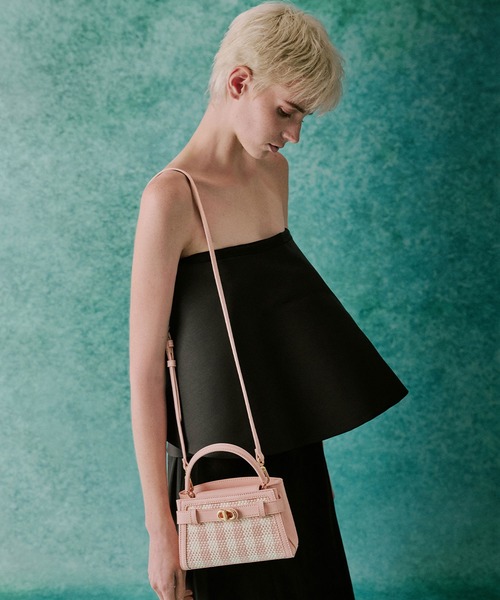 CHARLES ＆ KEITH ハンドバッグ Aubrielle オブリエル
