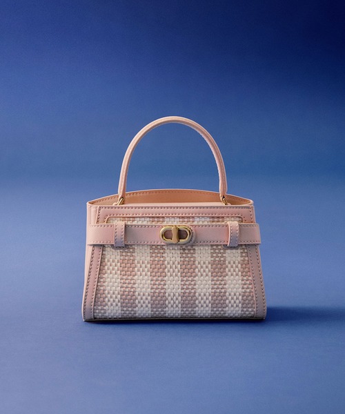 追跡有★Charles＆Keith Aubrielle 2WAY ハンドルバッグ 追跡有☆Charles＆Keith Aubrielle 2WAY ハンドルバッグ