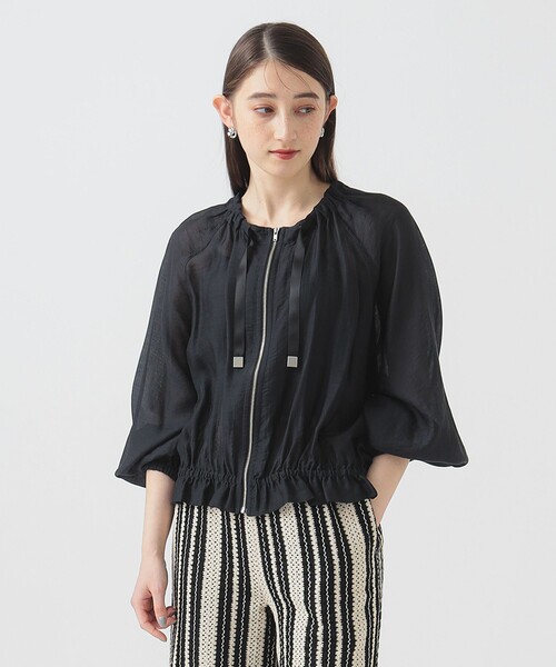 B：MING by BEAMS ブルゾン アウター シアー ブルゾン（S〜M