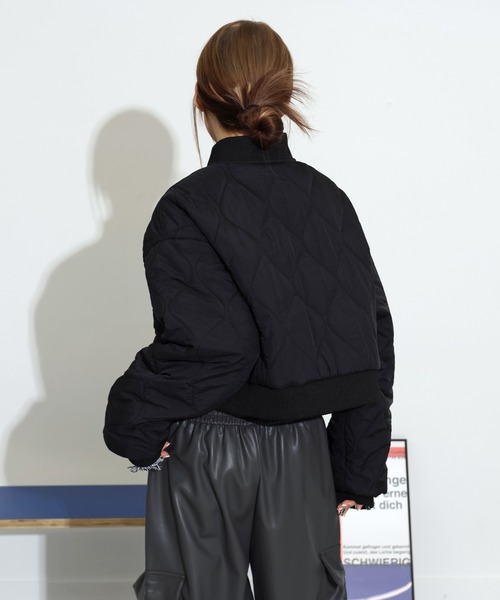 「FOLLOWIN」 ブルゾン FREE ブラウン レディース_画像7