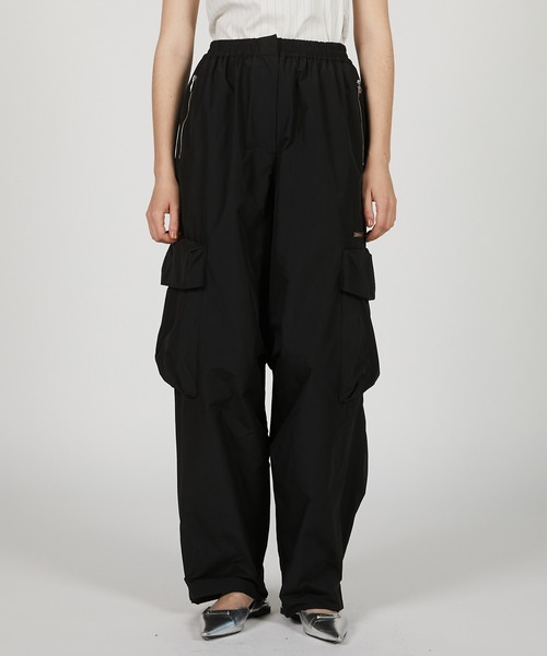 カーゴパンツ タフタカーゴパンツ / Taffeta Cargo Pants レディースの画像