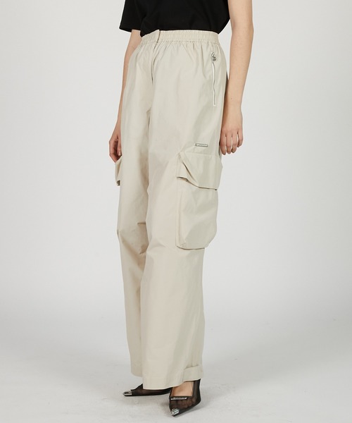 カーゴパンツ タフタカーゴパンツ / Taffeta Cargo Pants レディースの画像