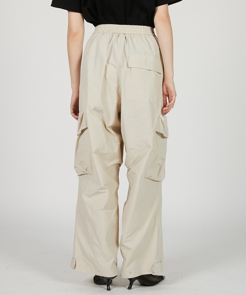 カーゴパンツ タフタカーゴパンツ / Taffeta Cargo Pants レディースの画像