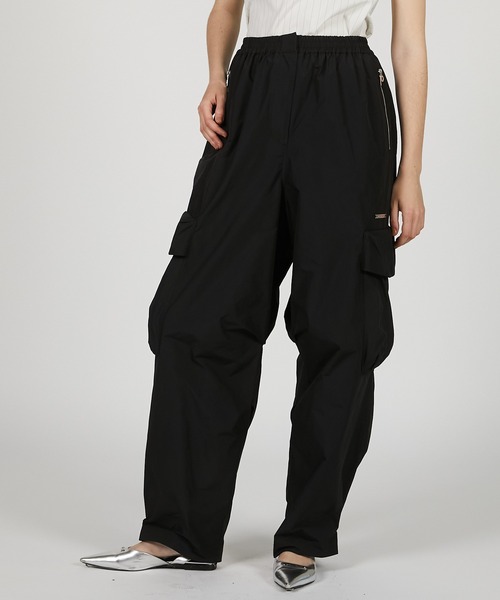 カーゴパンツ タフタカーゴパンツ / Taffeta Cargo Pants レディースの画像