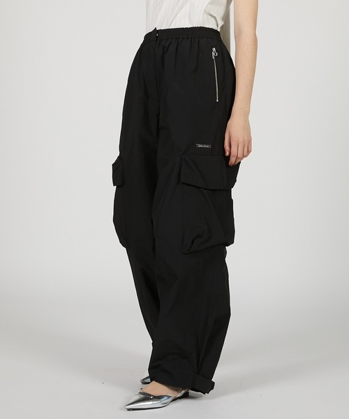 カーゴパンツ タフタカーゴパンツ / Taffeta Cargo Pants レディースの画像