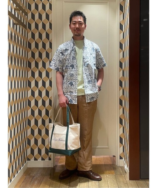 BROOKS BROTHERS トートバッグ コットンキャンバス トートバッグ