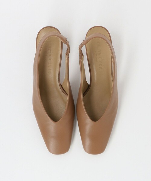 最終値下げ　odette e odeal セパレートオープンパンプス　24 新品 セール】 ODETTE E ODILE / オデット エ オディール