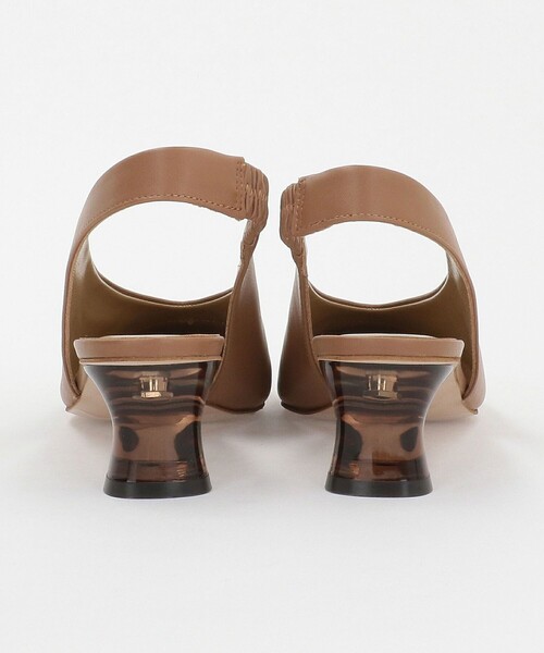 ODETTE E ODILE パンプス トランスルーセントヒールバックベルト
