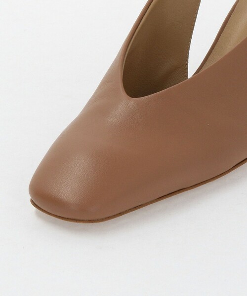 ODETTE E ODILE パンプス トランスルーセントヒールバックベルト