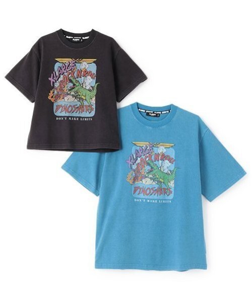 XLARGE KIDS（エクストララージ キッズ） tシャツ 恐竜ロック半袖T