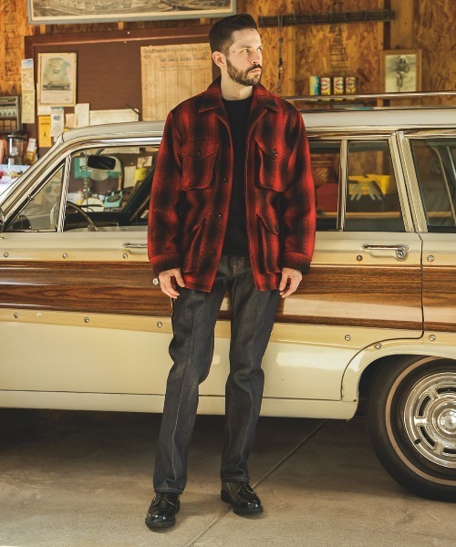 pコート ピーコート SKOOKUM COLLABORATION / MACKINAW JACKET メンズ レディースの画像