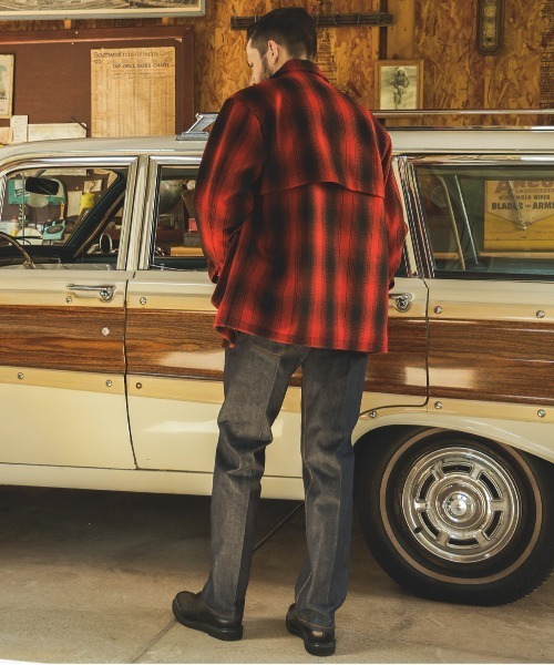 pコート ピーコート SKOOKUM COLLABORATION / MACKINAW JACKET メンズ レディースの画像