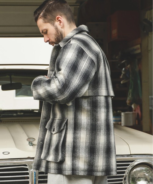 pコート ピーコート SKOOKUM COLLABORATION / MACKINAW JACKET メンズ レディースの画像
