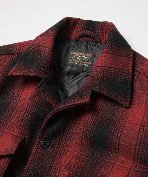 pコート ピーコート SKOOKUM COLLABORATION / MACKINAW JACKET メンズ レディースの画像