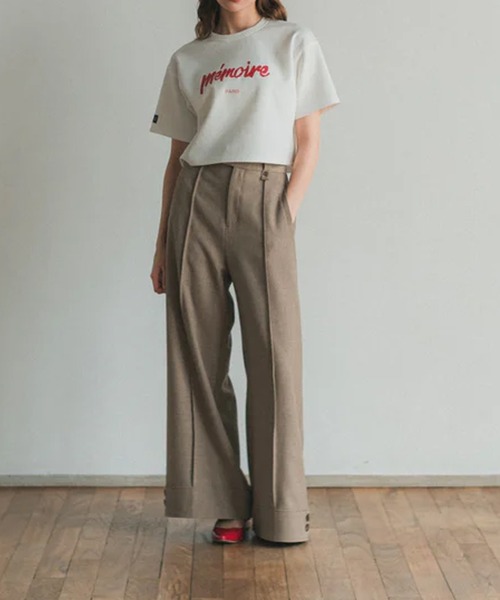 RANCLIC tシャツ memoire ロゴミニT レディース : ZOZOTOWN