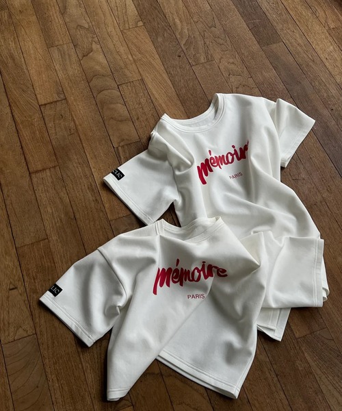 RANCLIC tシャツ memoire ロゴミニT レディース : ZOZOTOWN