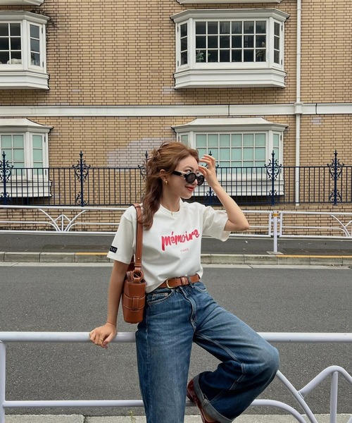 tシャツ memoire ロゴミニT レディース RANCLIC tシャツ memoire ロゴミニT レディース : ZOZOTOWN