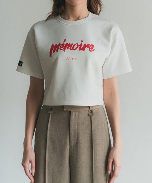 tシャツ memoire ロゴミニT レディース RANCLIC tシャツ memoire ロゴミニT レディース : ZOZOTOWN