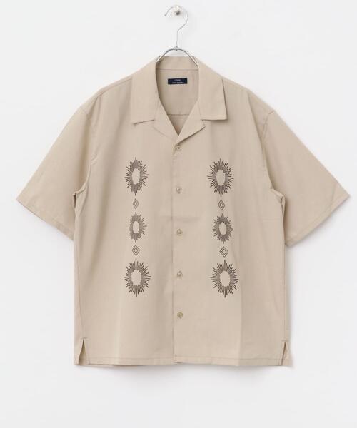 ITEMS URBANRESEARCH（アイテムズ アーバンリサーチ） シャツ モチーフ