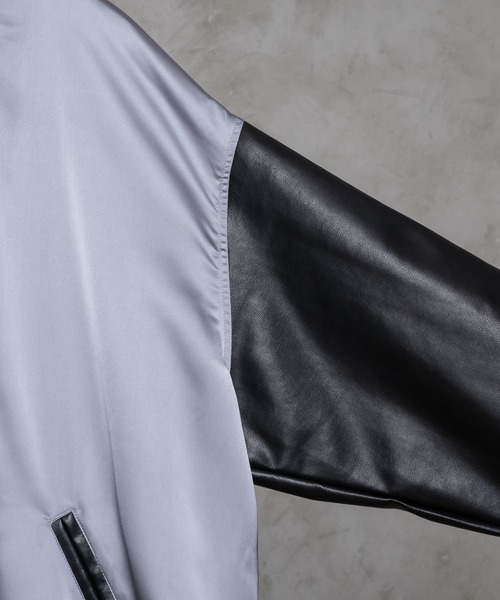 「ADRER」 スタジャン MEDIUM ブラック メンズ_画像5