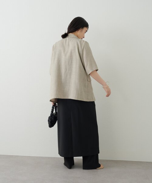 Omekashi（オメカシ） コート アウター ハーフスリーブジャケット