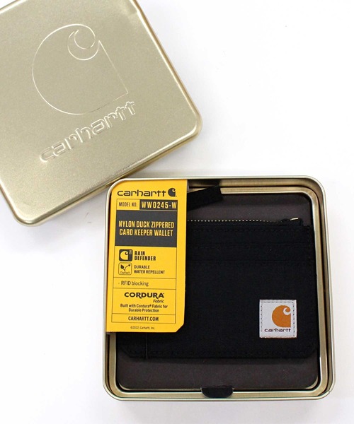 Carhartt カーハート ジッパーカードキーパー ウォレット 財布 カーハート Carhartt ナイロンダック ジッパーカードキーパー