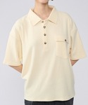 ポロシャツ SILVER BUTTON RIB...の詳細画像4