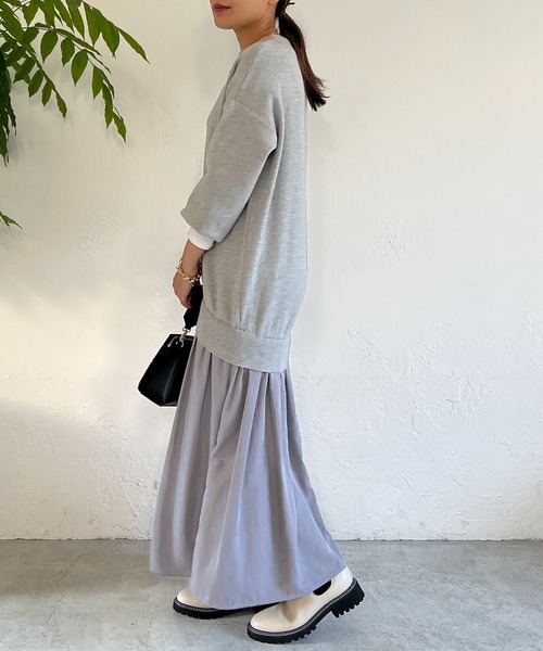 「un dix cors」 ドッキングワンピース FREE ブラック レディース_画像6