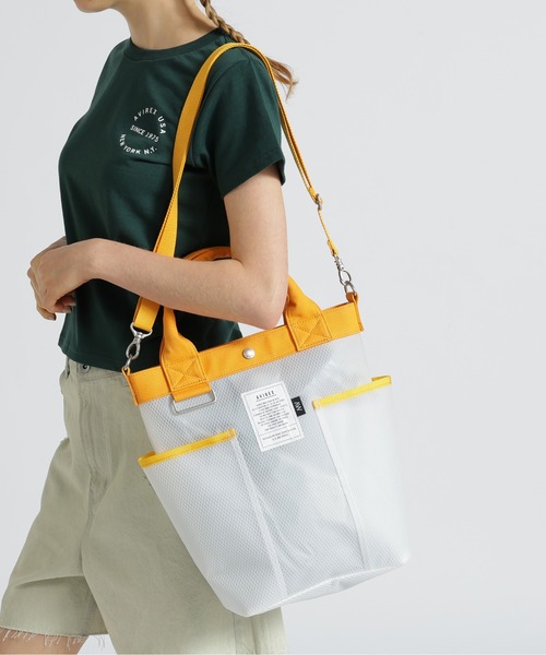 AVIREX（アヴィレックス） トートバッグ 「直営店限定」CLEAR TOTE BAG