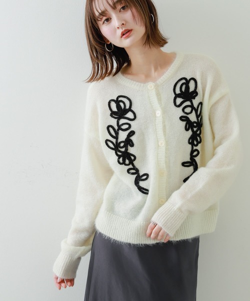 タグ付未使用✨ セオリー　ウール カシミヤ ニット カーディガン S 黒 白 2025年最新】theory レディース ニット・セーターの人気アイテム