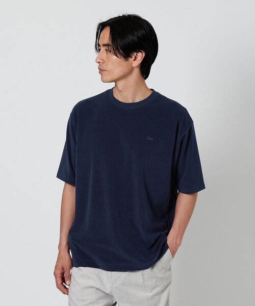 LACOSTE 別注 BEAUTY&YOUTH 1トーン ポロ ネイビー M LACOSTE for BEAUTY&YOUTH＞ 1トーン ポロシャツ | ビューティー