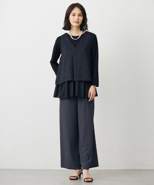 tシャツ 「WEB限定」ラメツイード ビスチェ レディース : ZOZOTOWN