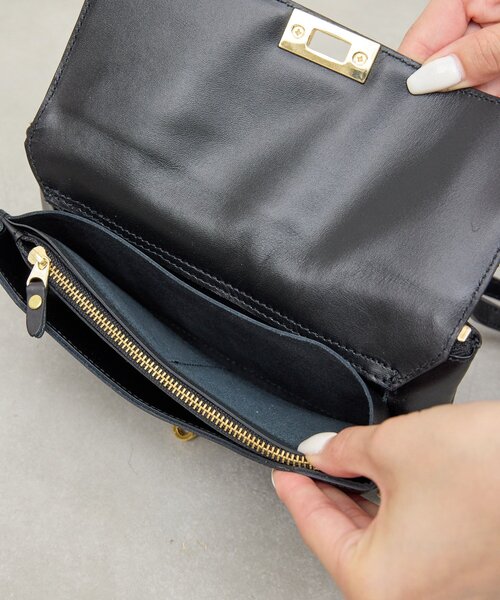 GALLARDAGALANTE ショルダーバッグ バッグ 「2.718」バックル