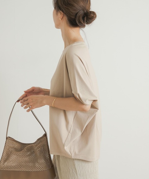 「URBAN RESEARCH DOORS」 ドルマンスリーブカットソー MEDIUM ブルー レディース