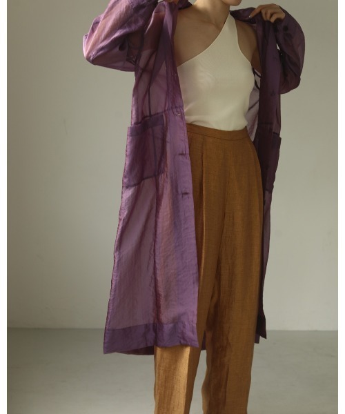 「TODAYFUL」 チェスターコート 38inch ブラウン レディース_画像8