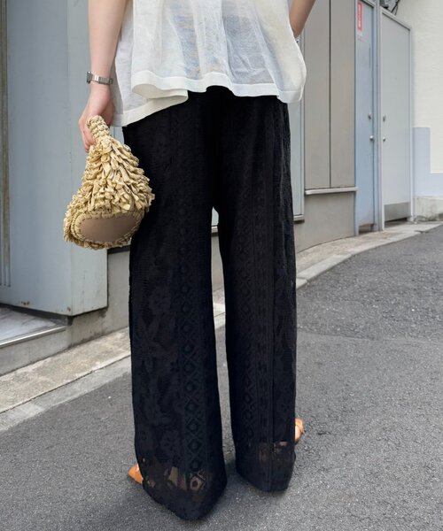 CIAOPANIC オーバーレースワイドパンツ ビスチェ CIAOPANIC